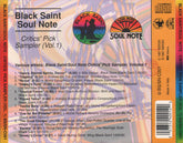 Various - Black Saint/Soul Note Critics' Pick Sampler (Vol. 1) (CD) Image